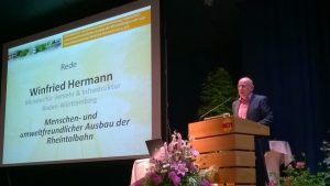 Informationsveranstaltung zum Ausbau der Rheintalbahn in Müllheim am 09.07.2014