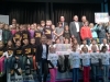 19.11.2014 - Die glücklichen GewinnerInnen des RadART-Wettbewerbs: SchülerInnen der Jahnschule in Filderstadt.