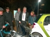 02.12.2014: Minister Hermann an der neuen städtische Elektrotankstelle in Buchen