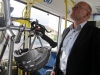 Fahrrad2Go-Projekt am 05.08.2014 - Verkehrsminister Hermann unterwegs in der Bahn