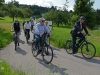 Fahrrad2Go-Projekt am 05.08.2014 - Verkehrsminister Hermann unterwegs auf der Straße