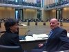 Winfried Hermann mit Gisela Splett im Bundesrat - Foto: Sabine Krüger