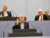 Winfried Hermann im Plenum in Stuttgart (Oktober 2013)