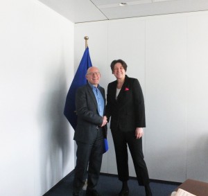 Erfolgreiche Gespräche mit EU-Vertretern in Brüssel am 03.02.2015