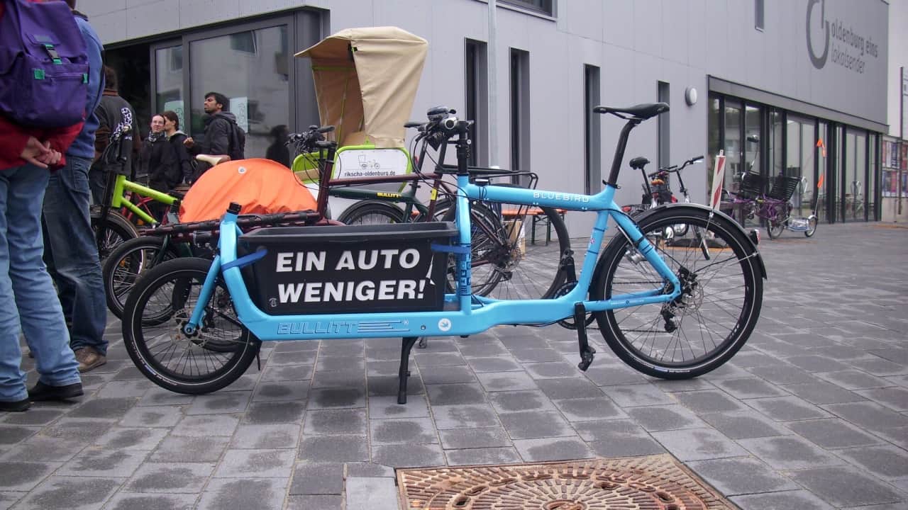 Lastenrad - Ein Auto weniger! (flickr.com_Jan_Knoettig)