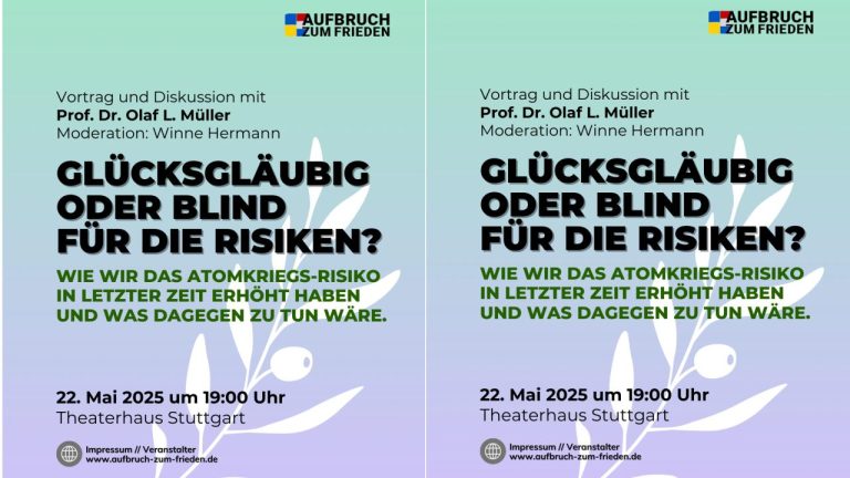 Veranstaltungshinweis Stuttgart 22.05.