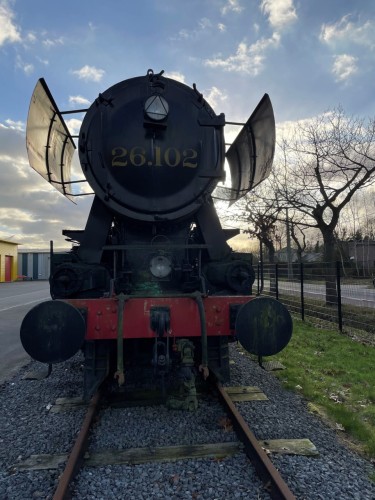 Märklin Stiftung Bevers - echte Lokomotive